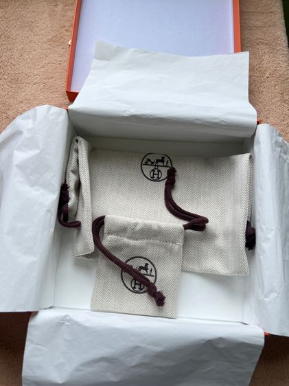 กล่องเข็มขัดพร้อมถุงผ้า2 ใน hermes แท้ รูปที่ 4