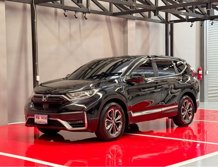 Honda CR-V 2021 1.6 DT EL 4WD Utility-car ดีเซล ไม่ติดแก๊ส เกียร์อัตโนมัติ ดำ รูปที่ 4
