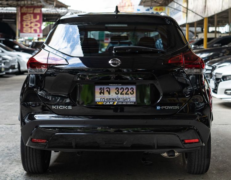 Nissan Kicks 2023 1.2 V Sedan ไฮบริด ไม่ติดแก๊ส เกียร์อัตโนมัติ ดำ รูปที่ 4