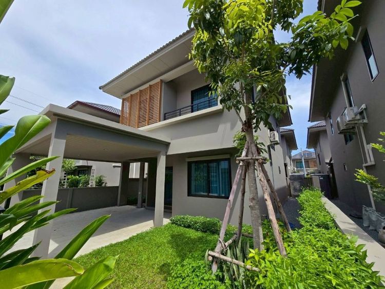 ตกแต่งครบ ขายบ้านเดี่ยว ย่านบางนา กม8 ใกล้เมกะ เฟอร์ฯครบ รูปที่ 2