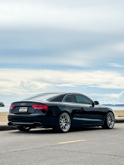 Audi Audi A5  2010 Coupe 45 TFSI quattro S-Line Sedan เบนซิน ไม่ติดแก๊ส เกียร์อัตโนมัติ ดำ รูปที่ 2