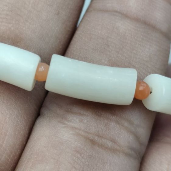 🔖สร้อยคอวัสดุธรรมชาติ ตะขอเงินแท้ ของจริงสวยมาก ตอกโค๊ตSilver  งานจากญี่ปุ่น รูปที่ 8