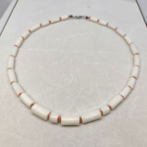 🔖สร้อยคอวัสดุธรรมชาติ ตะขอเงินแท้ ของจริงสวยมาก ตอกโค๊ตSilver  งานจากญี่ปุ่น รูปที่ 10