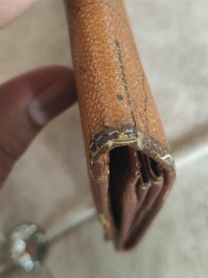 กระเป๋าสตางค์ ALVIERO MARTINI Made in Italy CLASSE  Holder World Map Leather หนังลายแผนที่  รูปที่ 5