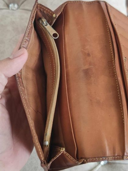 กระเป๋าสตางค์ ALVIERO MARTINI Made in Italy CLASSE  Holder World Map Leather หนังลายแผนที่  รูปที่ 9