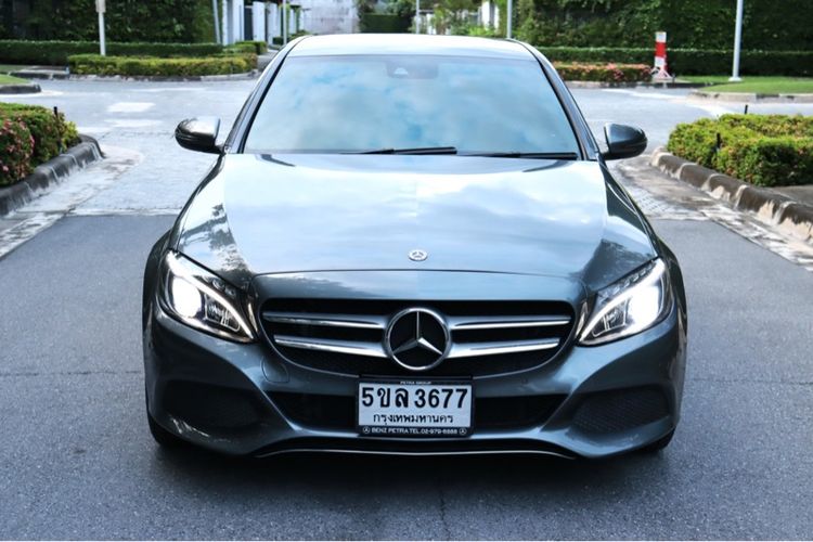 รถ Mercedes-Benz C-Class C350 สี เทา