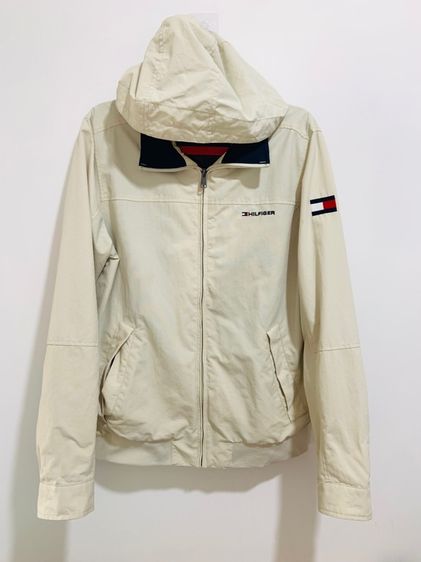 เสื้อแจ็คเก็ต TOMMY HILFIGER แท้ 💯 size S วัดจริง ขนาด อก 22 ยาว 26.5 นิ้ว สภาพใหม่มาก เก็บหมวกได้ รายละเอียดดี มีซัปใน ตัดเย็บดีมาก รูปที่ 8