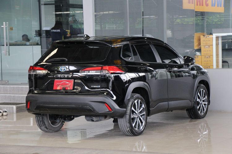 Toyota Corolla Cross 2020 1.8 Hybrid Premium Utility-car ไฮบริด ไม่ติดแก๊ส เกียร์อัตโนมัติ ดำ รูปที่ 2