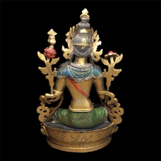🕉️พระแม่ตาราเขียว (Green Tara)  รูปที่ 4