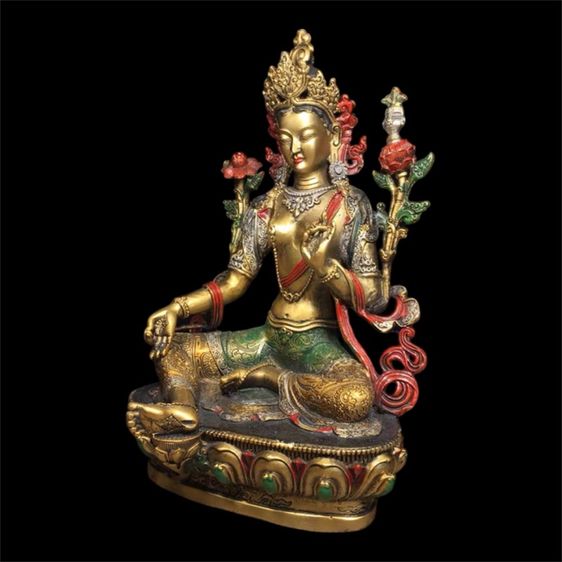 🕉️พระแม่ตาราเขียว (Green Tara) 