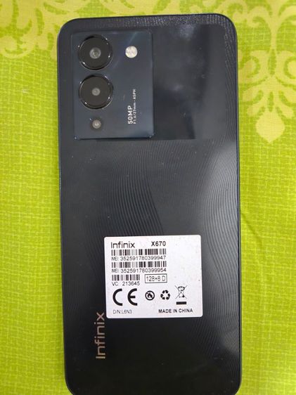 Infinite note 12 G96 สภาพสวย

Ram8 Rom 128GB หน้าจอ 6.7 นิ้ว

จอสวย แบตอึดและทนเก็บไฟได้ดี 5,000 mAh ชาร์จเร็ว33w
แถมเคส และสายชาร์จ รูปที่ 5