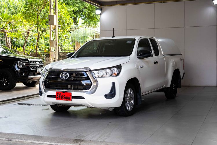 Toyota Hilux Revo 2021 Smart Cab 2.4 Entry Z Edition Pickup ดีเซล ไม่ติดแก๊ส เกียร์ธรรมดา ขาว รูปที่ 3