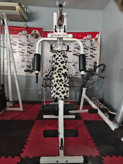 ชุดยิมแผ่นน้ำหนักเป็นลูกเหล็ก หนักรวม 60 kg. รูปที่ 7