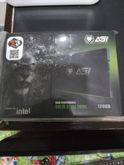 ที่เก็บข้อมูลและเมมโมรี่การ์ด SSD AGI 2.5″ SATA 120 GB