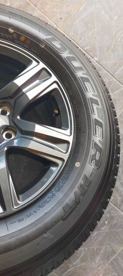 แม็กโตโยต้า ขอบ17 สีเดิม พร้อมยางบริสโตน 255 70 17 ปี25 ใส่ revo vigo fortuner รูปที่ 8