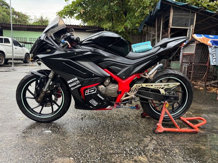 GPX DEMON GR200Rรถฝากขายหัวฉีดเกียร์ สตาร์ทมือเครื่องดีมากสีธรรมชาติต้องมาดูของจริงมีสถานที่ให้ทดลองขับขี่ก่อนซื้อ รูปที่ 3