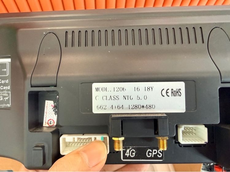 จอแอนดรอยใส่ซิมได้ตรงรุ่น GLC ปี2019 พร้อมลำโพง รูปที่ 2