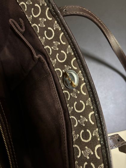 CELINE Vintage Macadam Cabas Tote รูปที่ 4