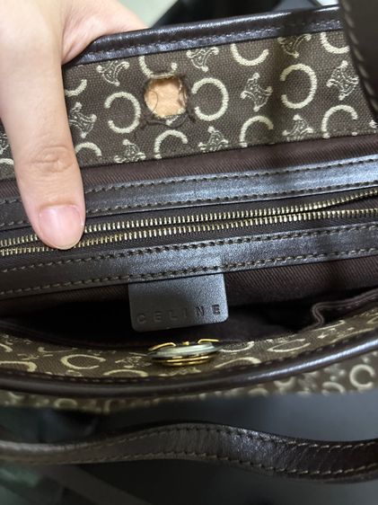 CELINE Vintage Macadam Cabas Tote รูปที่ 6