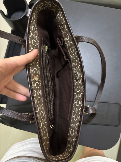 CELINE Vintage Macadam Cabas Tote รูปที่ 7