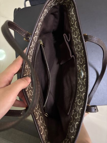 CELINE Vintage Macadam Cabas Tote รูปที่ 5