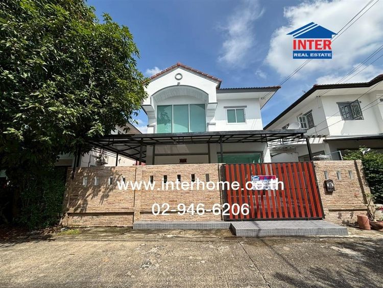 บ้านเเฝด 2 ชั้น 37 ตร.ว. หมู่บ้านบุรีรมย์ รังสิต-ลำลูกกา คลอง4 ใกล้โรงเรียนแย้มสอาดรังสิต ถนนไสวประชาราษฎร์ ถนนรังสิต-นครนายก ลำลูกกา