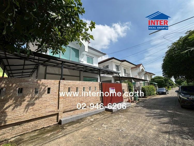 บ้านเเฝด 2 ชั้น 37 ตร.ว. หมู่บ้านบุรีรมย์ รังสิต-ลำลูกกา คลอง4 ใกล้โรงเรียนแย้มสอาดรังสิต ถนนไสวประชาราษฎร์ ถนนรังสิต-นครนายก ลำลูกกา รูปที่ 3