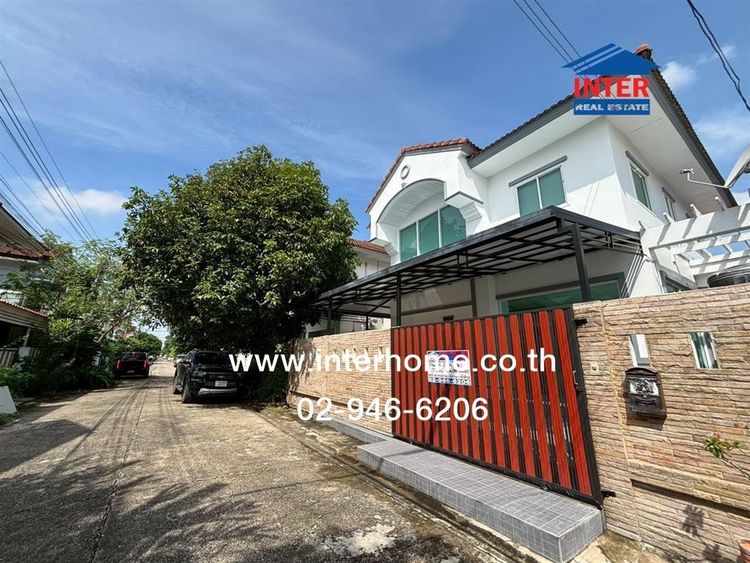 บ้านเเฝด 2 ชั้น 37 ตร.ว. หมู่บ้านบุรีรมย์ รังสิต-ลำลูกกา คลอง4 ใกล้โรงเรียนแย้มสอาดรังสิต ถนนไสวประชาราษฎร์ ถนนรังสิต-นครนายก ลำลูกกา รูปที่ 2