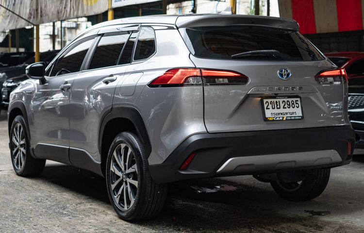 Toyota Corolla Cross 2022 1.8 Hybrid Premium Utility-car ไฮบริด ไม่ติดแก๊ส เกียร์อัตโนมัติ เทา รูปที่ 3