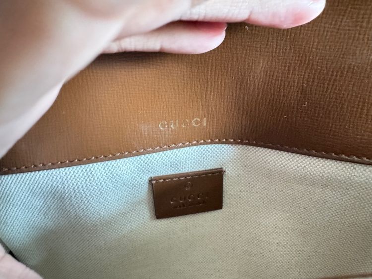 GUCCI Horsebit 1955 Mini Bag รูปที่ 9