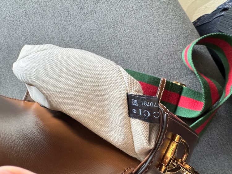 GUCCI Horsebit 1955 Mini Bag รูปที่ 10