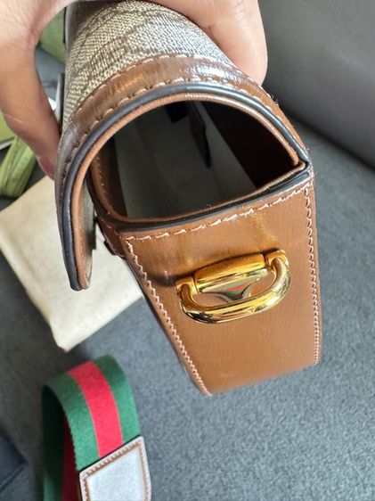 GUCCI Horsebit 1955 Mini Bag รูปที่ 5