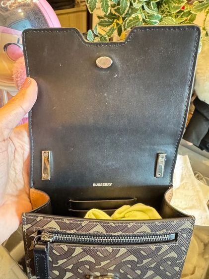 BURBERRY TB Monogram Mini Bag รูปที่ 9
