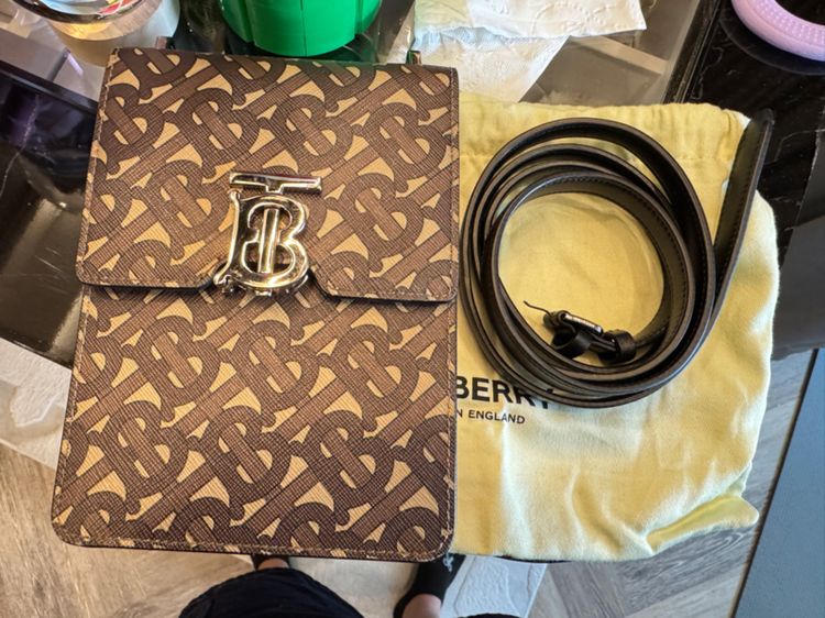 BURBERRY TB Monogram Mini Bag รูปที่ 2