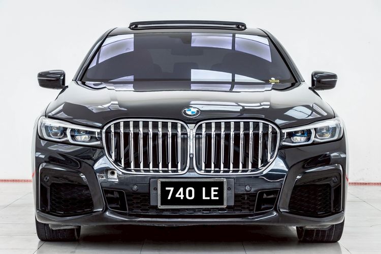 BMW Series 7 2017 740Le Sedan ปลั๊กอินไฮบริด (PHEV) ไม่ติดแก๊ส เกียร์อัตโนมัติ เทา รูปที่ 4