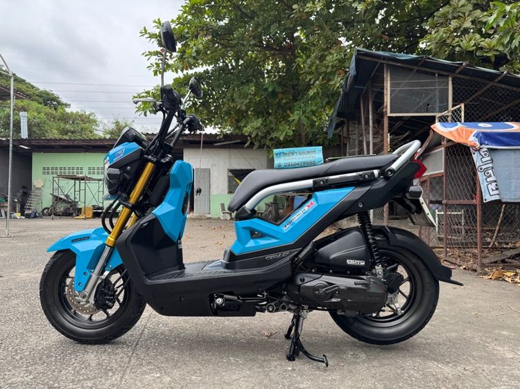 Honda ZoomerXรถฝากขายหัวฉีดออโต้ สตาร์ทมือเครื่องดีมากสีสวยมากต้องมาดูของจริงมีสถานที่ให้ทดลองขับขี่ก่อนซื้อ รูปที่ 3