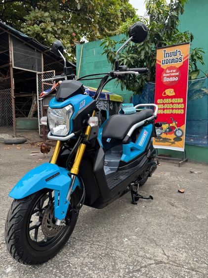 Honda ZoomerXรถฝากขายหัวฉีดออโต้ สตาร์ทมือเครื่องดีมากสีสวยมากต้องมาดูของจริงมีสถานที่ให้ทดลองขับขี่ก่อนซื้อ รูปที่ 8