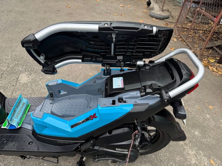 Honda ZoomerXรถฝากขายหัวฉีดออโต้ สตาร์ทมือเครื่องดีมากสีสวยมากต้องมาดูของจริงมีสถานที่ให้ทดลองขับขี่ก่อนซื้อ รูปที่ 18