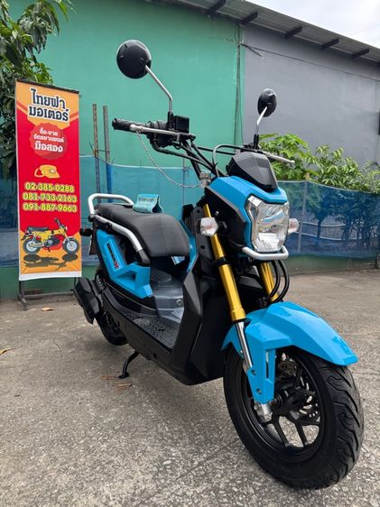 Honda ZoomerXรถฝากขายหัวฉีดออโต้ สตาร์ทมือเครื่องดีมากสีสวยมากต้องมาดูของจริงมีสถานที่ให้ทดลองขับขี่ก่อนซื้อ รูปที่ 7