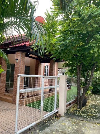 ไม่มี ขายบ้านเดี่ยว ชั้นเดียว หมู่บ้านกฤษดานครแจ้งวัฒนะ ทำเลดี ใกล้รถไฟฟ้าสายสีชมพู  รูปที่ 2