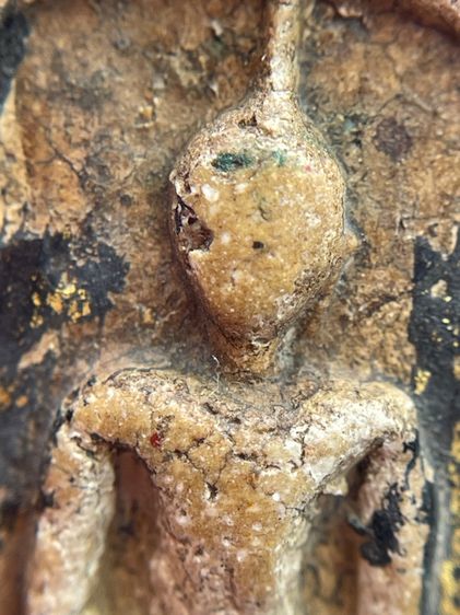 พระสมเด็จวัดระฆังพิมพ์ใหญ่เกศทะลุซุ้ม  กรุวัดกลางคลองคอย  รูปที่ 17