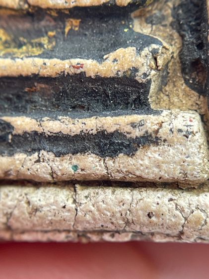 พระสมเด็จวัดระฆังพิมพ์ใหญ่เกศทะลุซุ้ม  กรุวัดกลางคลองคอย  รูปที่ 14