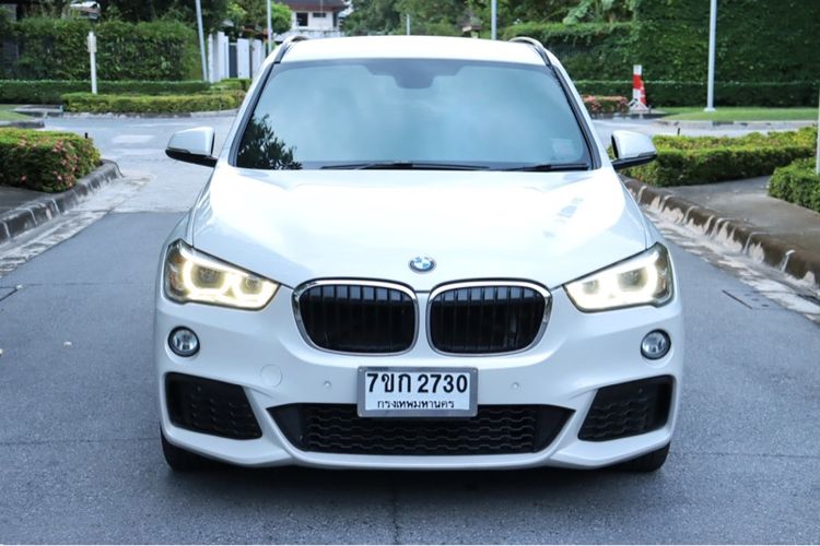 รถ BMW X1 2.0 sDrive20d M Sport สี ขาว