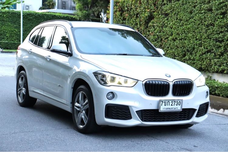 BMW X1 2018 2.0 sDrive20d M Sport Utility-car ดีเซล เกียร์อัตโนมัติ ขาว รูปที่ 3