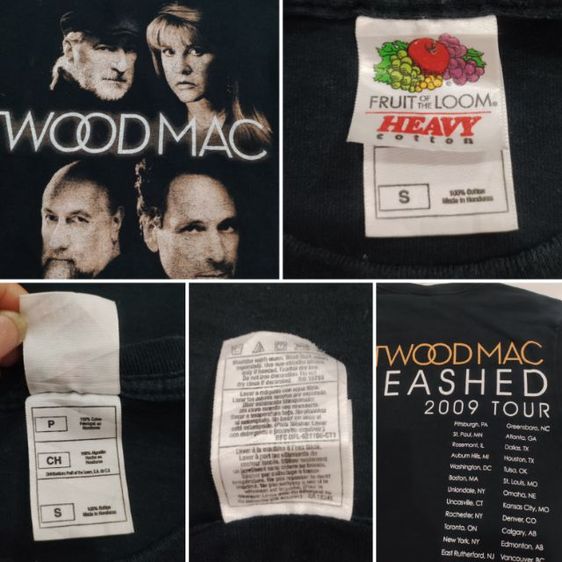 เสื้อยืดวง Fleetwood Mac👕🎸80's รูปที่ 10