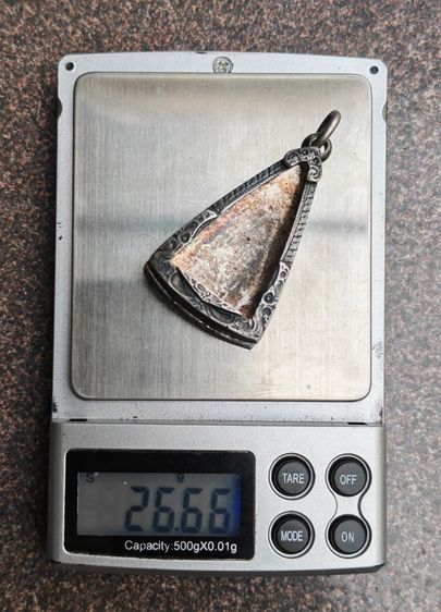 ตลับใส่พระเงินแท้ งานเก่า สวยหายาก ราคาแบ่งปันครับ รูปที่ 12