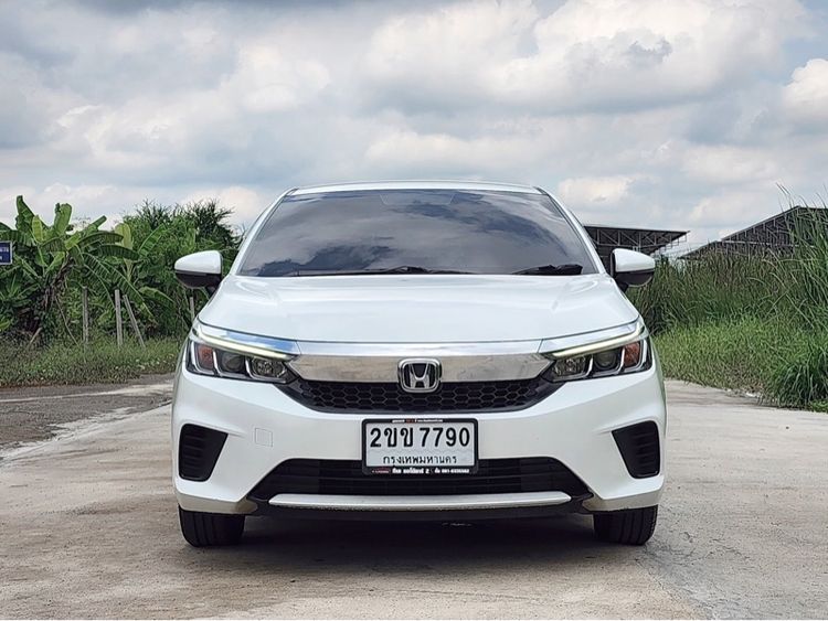 รถ Honda City 1.0 SV สี ขาว