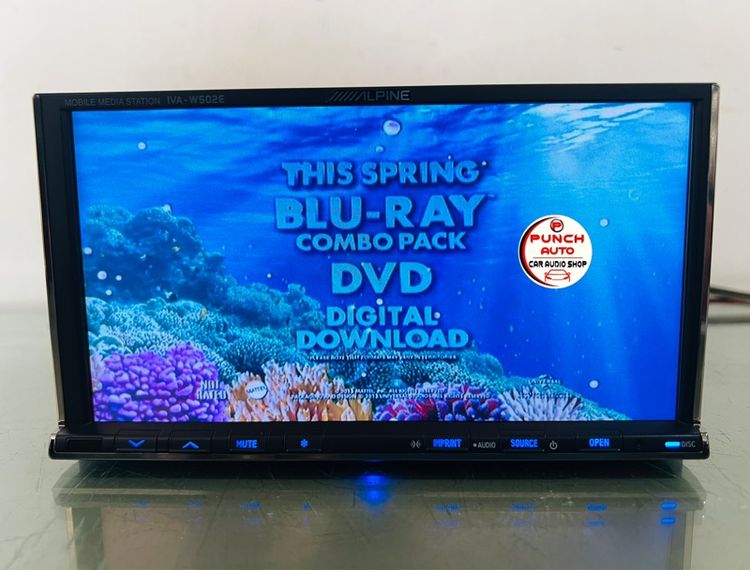 Alpine IVA-W502E(เสียงดี ใช้งานได้ปรกติ) รูปที่ 6