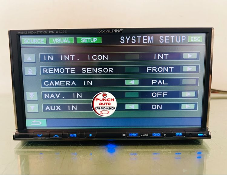 Alpine IVA-W502E(เสียงดี ใช้งานได้ปรกติ) รูปที่ 9