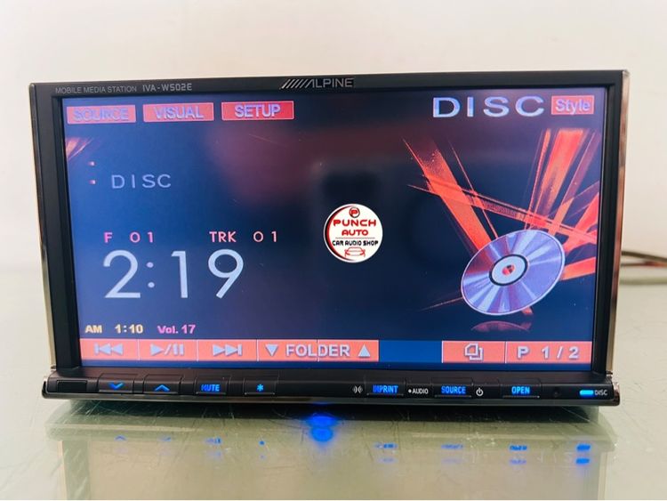 Alpine IVA-W502E(เสียงดี ใช้งานได้ปรกติ) รูปที่ 10